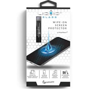 LIQUID GLASS Screen Protector for All Smartphones Tablets and Watches Scratch and Shatter Resistant Wipe On Nano Protection for Up To 4 Devices - Bottle