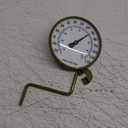 AcuRite, brass 00334 4-Inch Swivel Thermometer, 3.5 Inch