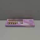 Canvalite French Tip Press on Nails Gel Nail Tips - 300Pcs Pre-Colored Quick and Easy Press on Nails Almond Fake Nails with Designs DIY Nail Extensions, Nude White