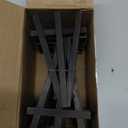 Chuangdi 12 Pieces Black Mini Wood Display Easel, Holder for Small Canvases, Cards, Photos, Notices, etc.(5 Inch)