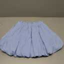  Bubble Skirt Cute Clothes Balloon Elastic Waist Ruffled Cute Mini Skirts Size S