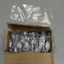 JIW Matte Black Door Hinges 3.5 inch 1/4" 24 Pack 3 1/2 Interior Door Hinges 3.5" x3.5 Inch Hinges Rounded 1/4" Raidus Standard Residential Bedroom Door Hinge Sturdy Door Hardware