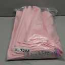 Pink Backdrop Curtains 4 Panels 5ft x 10ft Polyester Photography Backdrop Drapes for Baby Shower Party Wedding Stage Decorations