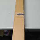 36" Gold Aluminum Brush Door Sweep For Enhanced Insulation And Protection