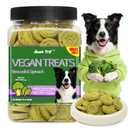 Just Try 15 oz Broccoli & Spinach Vegan Treats Immune Digestive Support Dog