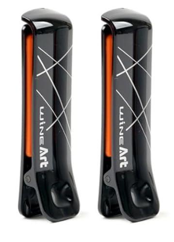 Alliving Car Safety Seat Adjust Belt Crab Peg Clip-on Type Stopper Clamps 1Pair 2Pcs for Car Motors Truck Bus Vehicle (Black)