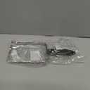 Cat Litter Scoop,Sturdy Litter Cleaner Corner Shovel,Stainless Steel Mesh Litter Shovel,Easy to Clean Reptile Terrarium Sand Waste,Beach Shovel(Black) (1 pcs)