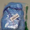 FUAMEY Recovery Suit for Dogs After Surgery,Soft Breathable Dog Bodysuit E-Collar & Cone Alternative Surgical Suit,Male Female Dog Neuter Spay Suits Anti Licking Wounds Onesie Navy Blue Strips XL (XL(Back:20.1-24.8in,WT:42-75lbs))