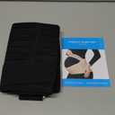 ChongErfei Maternity Belt, Pregnancy 3 in 1 Support Belt for Back/Pelvic/Hip Pain, Maternity Band Belly Support for Pregnancy Belly Support Band (M: Fit Ab 35.5"-47.3", Black)