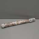 LUKUUI 17.3" x 196.8" Floral Wallpaper Vintage Brown Orchid Peel and Stick Wallpaper Self Adhesive Removable Wallpaper for Bedroom Decorative Contact Paper (Yellow)