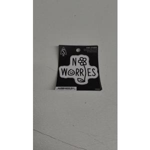 Vinil Sticker No Worries FM263 4 Pack