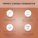 TEMPTU Perfect Canvas Airbrush Foundation: Anti-Aging, Long-Wear Makeup, Buildable Coverage For Hydrated And Healthy Skin Semi Matte, Natural Finish 24 Shades