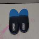 Plantar Fasciitis Insoles for Men Women - Orthotics Inserts, Shoe Insoles Arch Support Flat Feet Inserts Work Boot Insole (Mens 10-10 1/2 | Womens 12-12 1/2) (Blue)