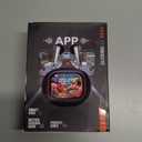 Smart Earbuds True Wireless Bluetooth 5.4 with Touch Screen Case Motion-Sensing TWS Sport Workout Running Gym Earbuds in Ear Headphones Blue Tooth Ear Buds with Locator for iPhones Android (White)