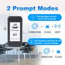 Restaurant Pager System, 20 Beepers, Wireless Calling System Customers Waiting Beepers for Queue in Restaurants Food Truck Churches Hospital Hotel Bar Eatery with Vibration Flash and Buzzer