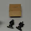 LISEN 2 Pack Magnetic Phone Holder for Your Car Magnet for Phone Car Mount Vent 6 Military Magnets Vent Cell Phone Holder Mount for Car Plate Fit All, Gifts for Women Men, Car Accessories (Black)