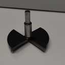 4-1/2 Inch Forstner Drill Bit Carbide Tipped,Woodworking Hinge Cutter for Precise Flat Bottom Holes in Hard Wood,Plywood,Plastic - Professional Grade