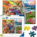 Ravensburger - Rig Views - 500 Piece Large Format Jigsaw Puzzle - Stunning Imagery - Bold Colors & Intricate Details - Adventure in Van Life - Premium Quality - Puzzles for Adults