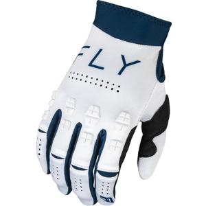 Fly Racing 377-112X Evolution DST Gloves White/Navy, Extra Large 