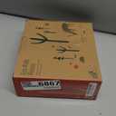 Elk and Friends Kids 7.8” Porcelain White Plates with Silicone Sleeves | Suitable for Babies/Toddlers | Microwave & Dishwasher Safe | Non Slip Dinnerware | Snack Dishes | 2 Pack