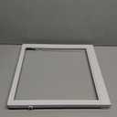 240350903 Refrigerator Replacement Shelves, Crisper Pan Cover Compatible with Frigidaire Shelf Frame Replacement Without Glass