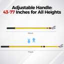 Stand Up Carpet Cutter Tool Heavy Duty Roller Carpet Trimmer