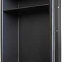 CKB Shower Niche Stainless Steel, 18 Inch x 14 Inch x 4 Inch Depth, Double-Layer Storage Shelves, Recessed Shower Shelf with Matte Black