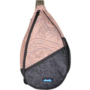 KAVU Paxton Pack Backpack Rope Sling Bag - Sea Map (One Size)