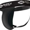 Shock Doctor Athletic Supporter Jockstrap, For Sports Support, Football, Baseball, Lacrosse & More, Mens, Size L