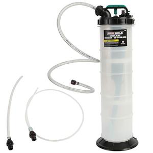 OEM TOOLS 24397 Fluid Evacuator – Manual Oil Extractor Pump, Vacuum Oil Changer & Fluid Transfer Tool – Brass Drains 5L in Under 1 Minute – For Oil, Coolant, Brake & Transmission Fluid