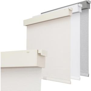 Joydeco No Drill No Tools Blackout Shades, Cordless Roller Shades, Privacy Blinds for Indoor Windows, Easy Install Window Blinds for Home, Bedroom, Kitchen, Office (Beige, 22" W X 75" H)