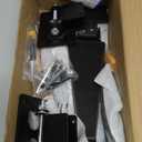 Yibracki Metal Speaker Ceiling Mount for Sonos Five & Play 5 Gen 2 Speaker Mount - Tilt & Swivel Adjustable Bracket for Sonos Play:5 & Sonos 5 Ceiling Mount for Surround Sound, Black