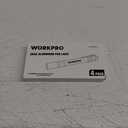 WORKPRO LED Pen Light, Aluminum Pen Flashlights, Pocket Flashlight with Clip for Inspection, Emergency, Everyday, 2AAA Batteries Include, Green(4-Pack)