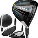 TaylorMade Golf SIM 2 MAX STEEL FAIRWAY MENS RIGHT HAND GRAPHITE REGULAR 3 WOOD , BLACK/ LIGHT GREY
