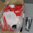 8 FT Christmas Inflatable Decorations Candy Cane with Santa Claus Snowman Penguin Christmas Inflatables with Led Lights for Holiday Yard Decor Xmas Indoor Outdoor Yard Decorations