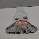 WOYYHO Dog Sweater Dress for Small Dogs Girl Turtleneck Pleated Skirt Dog Sweaters Dress with Leash Hole Warm Knitted Puppy Sweater Pet Dogs Winter Clothes for Yorkies Chihuahua (M, Gray Dress) (Medium (9-15lbs))