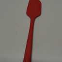 DI ORO - Large Silicone Spatula - 600F Heat-Resistant Spatula - Seamless Design - Pro-Grade Non-Stick Silicone Rubber with Reinforced Stainless Steel S-Core Technology (RED)