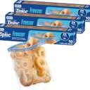 Ziploc Two Gallon Food Storage Freezer Bags, 30ct Total, Easy Open and Close, 10 Count, Pack of 3