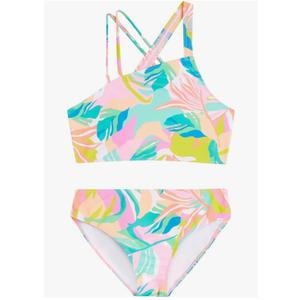 Kanu Surf Girls' Julia UPF 50+ Beach Sport Angle Bikini, Size 10