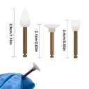 40pcs Dental Disposable Polishing Cups/Points/Discs, Dental Composite Polishing RA Shank for Teeth Sanding (Discs)