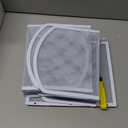 Desk File Organizer 5 Sections Desktop Organizer File Sorter Office Organization File Folder Holder for Office School & Classroom (White, 5 Section - 1Pack)