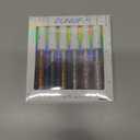 Hrnytdek 6-Pack Glitter Eyeliner Set - Waterproof Shimmer Liquid Eyeliner with Sparkling Gold, Silver, Holo & More, Smudge-Proof for Parties, Daily Use