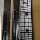 QEEIG Bathroom Shelves Over Toilet - Wall Mounted Floating Shelves Toilet Paper Storage Small Farmhouse Decor Shelf 16 inch Set of 2, Rustic Brown (019-BN2)