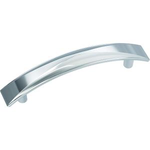 Amerock | Cabinet Pull | Polished Chrome | 3-3/4 inch (96 mm) Center-to-Center | Extensity | 1 Pack | Drawer Pull | Drawer Handle | Cabinet Hardware