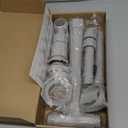 Pool Fountain Above and Inground Pools, Adjustable Pool Waterfall with Dual Spray Sprinklers, Outdoor Pool Accessories for Relaxation and Cooling, Gray