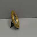 Eorbow 6.5" Vintage Vanity Makeup Desk Mirror, Small Gold Round Mirror for Table, Antique Scallop Edged Wall Mirror Decorative for Living Room Bedroom Dressing Tabletop