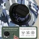 Solar Fan Hat for Men, Wide Brim Solar Fan hat,hat with Solar Fans Built in, Outdoor hat with Fans (XX-Large, Camouflage)