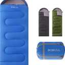 Double Sleeping Bags for Adults with Pillows Queen Size XL Camping Waterproof Sleeping Bag with Compression Sack for Kids for Hiking Backpacking 2 Person Cold Warm Weather Outdoor Indoor