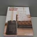 Space Heater, 1500W Electric Heaters Indoor Portable with Thermostat, PTC Fast Heating Ceramic Room Small Heater with Heating and Fan Modes for Bedroom, Office and Indoor Use (10IN)