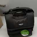Igloo Gripper Soft Sided Cooler Bag | Insulated Dual Compartment Lunch Cooler, 16 can